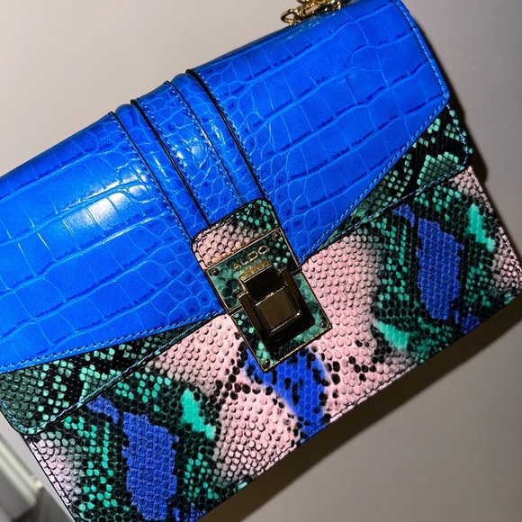 ALDO Blue Crossbody Bag - Picture 2 of 5